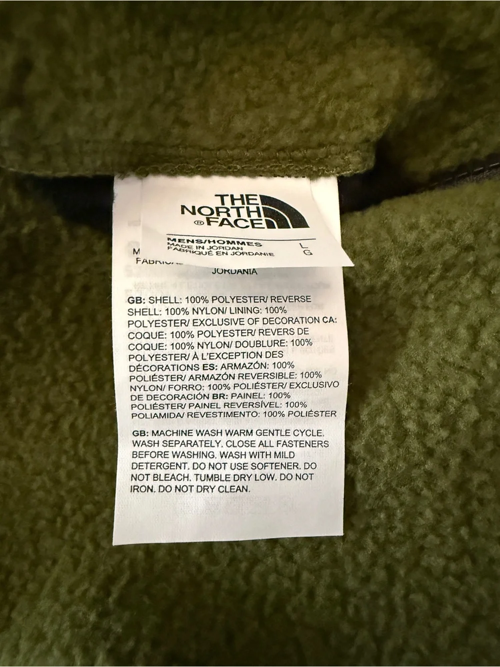 The North Face Men's Yumiori Reversible Fleece Jacket